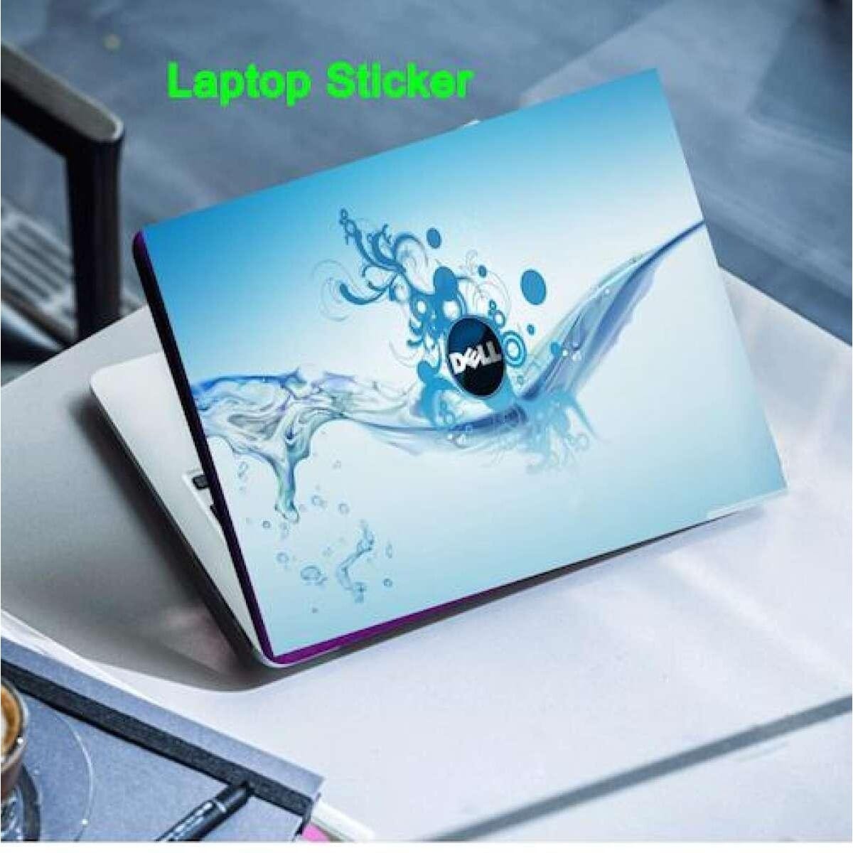 Laptop Skin Dell Logo for All Types of Models Compatible for Up to 15.6 inches Laptop