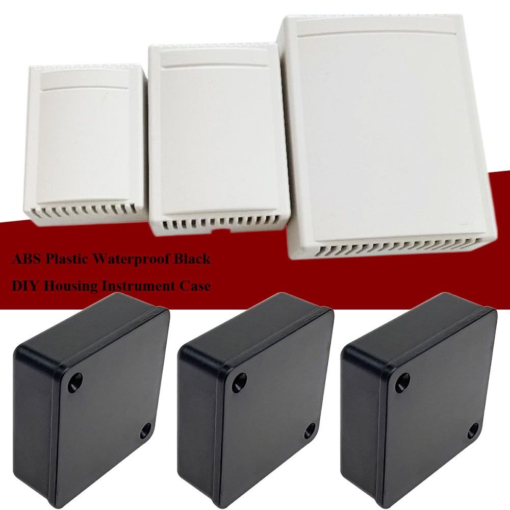 High Quality ABS Plastic DIY Housing Instrument White 7 Styles Electric Supplies Waterproof Project Box Electronic Project Tool