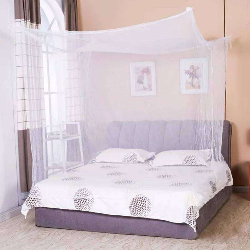 Summer Portable Square Control Bedroom Mosquito Net Lightweight Outdoor Camping Tent Sleeping