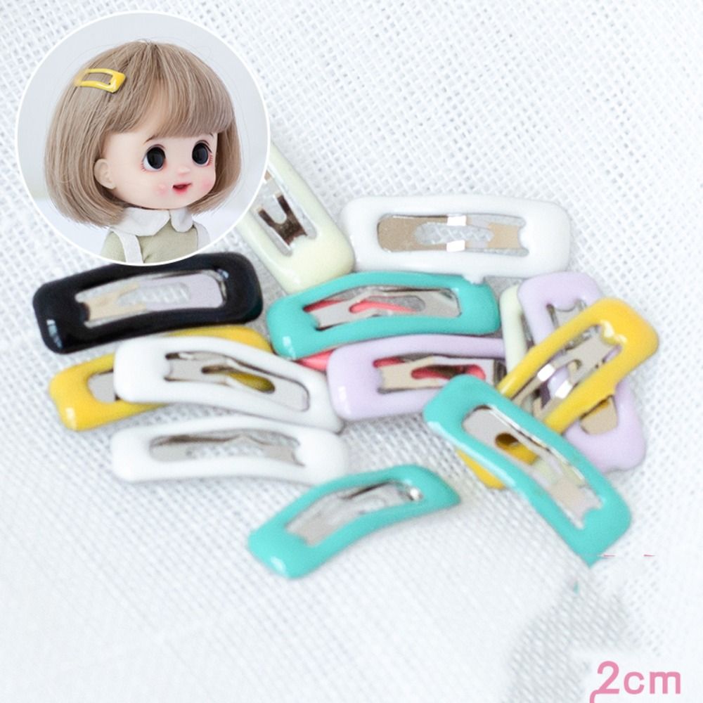 Colorful 2cm Droplet Trap /6 /12 Blyth Clips Mini Clip Hair Clip Ob11 Clips