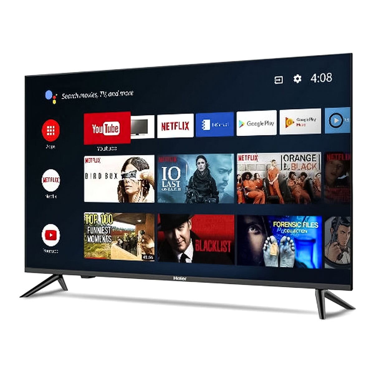 Haier 40 Inch Smart Television | LE-40K6600GA | AI Smart Voice by Google Assistant