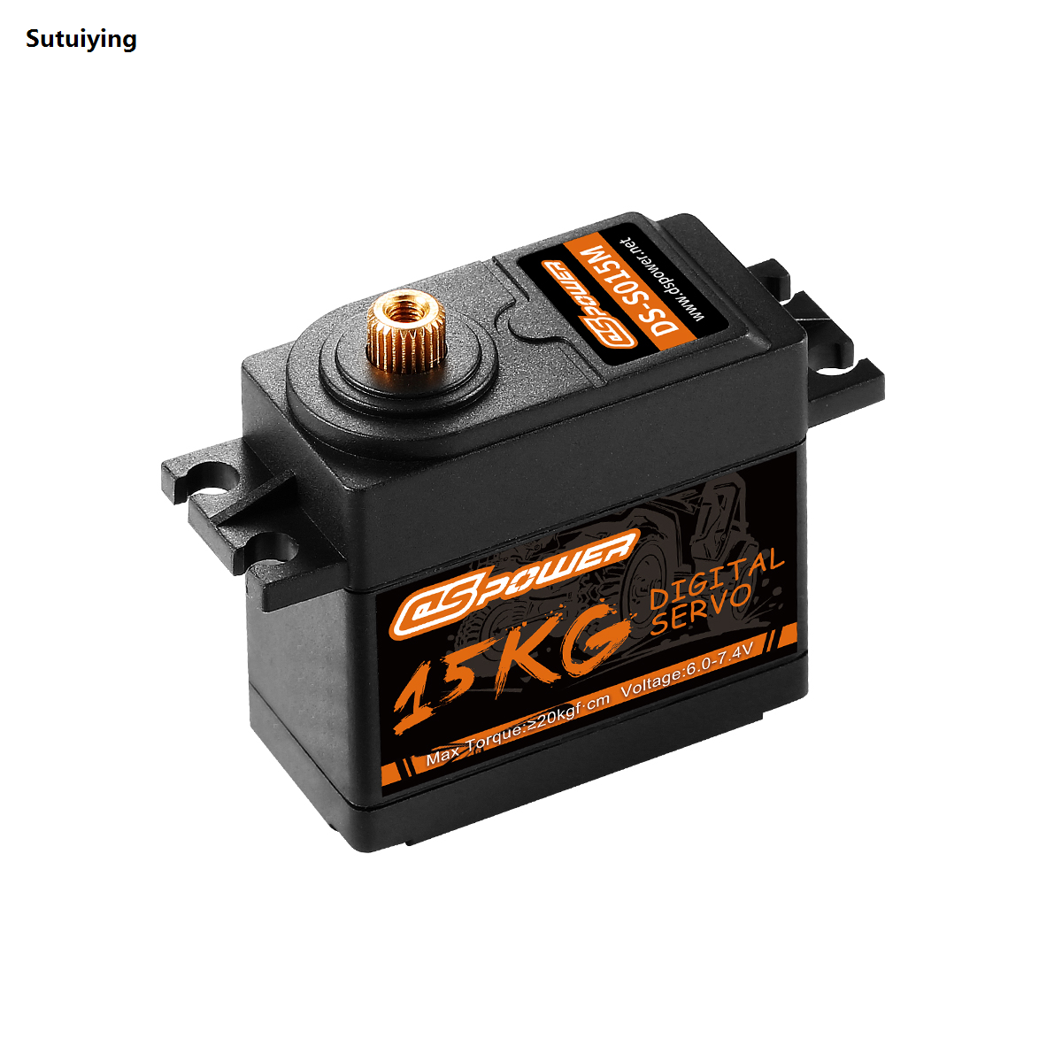 Sutuiying DSpower 17g 25g 2kg 6kg 9kg 15KG Digital Metal Gear Waterproof Servos Original for 1/8 1/10 RC Car TRX4 slash scx10 yk4102 104001 arrma
