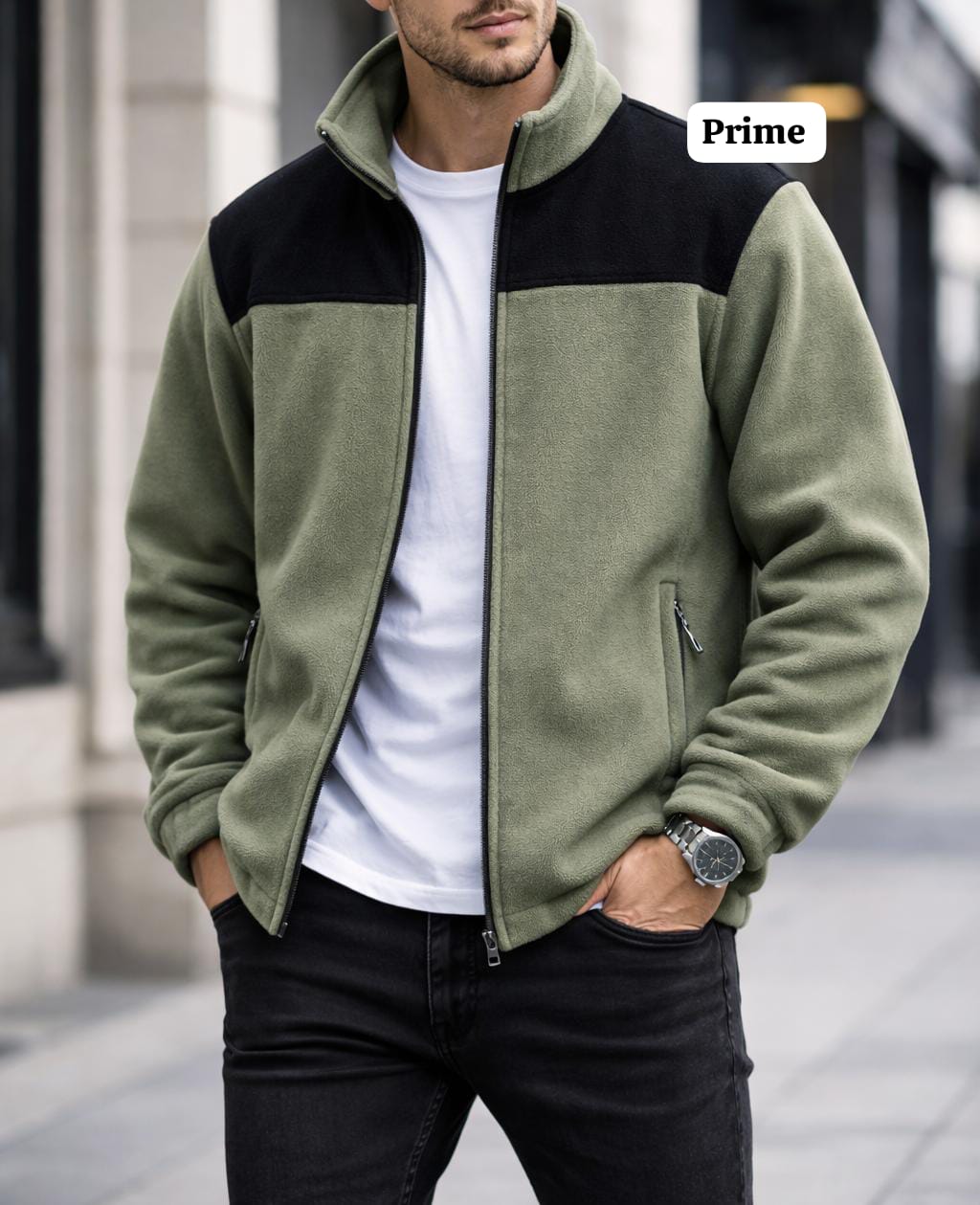 Men’s Winter Polar Fleece Jacket - Warm, Smooth & Zip Pocket Design | Men's Winter Dresses | Polar Fleece Jackets |