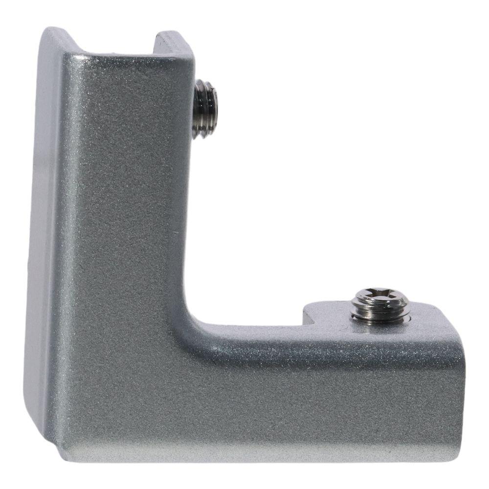 4/1 Pcs Rustproof Aluminum Alloy Angle Corner Code Silver Glass Clip Corner Buckle Glass Panel Fixing