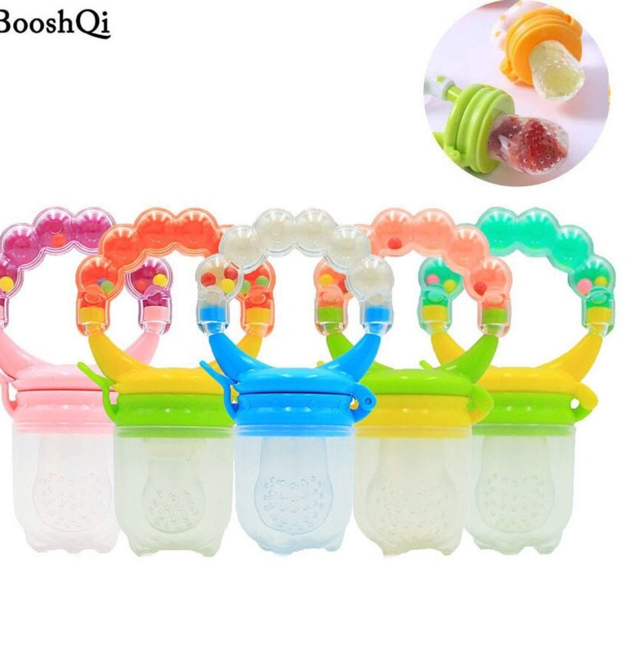 Make your baby no cry - Baby Food Nibbler Pacifiers(Color May Vary)