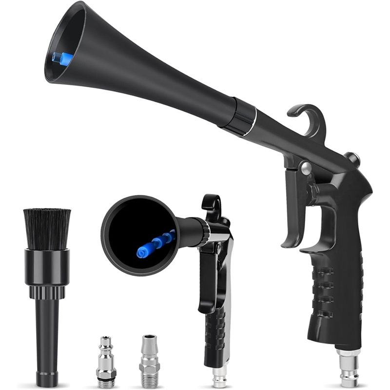 For Car Cleaning Nozzles Interior Dryer Air Blow for Car Detailing, for Car Quickly Blasts Dirt and Dust Works with Air