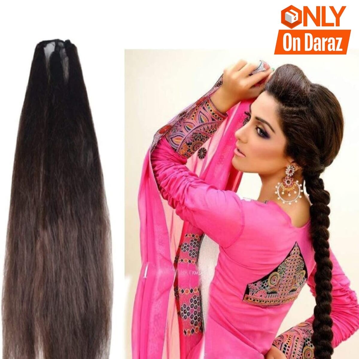 Artificial Synthetic Hair Choti/Parandi For Women - 1 Pcs