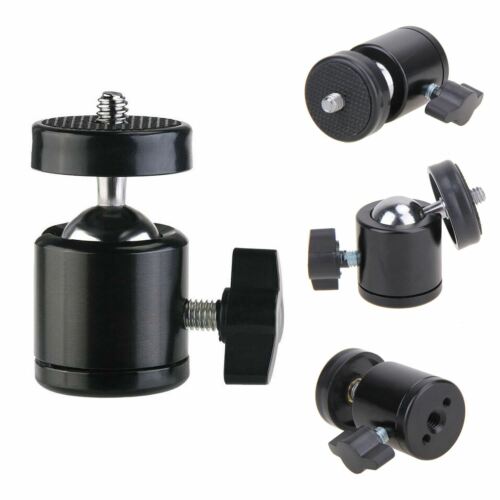 Ball Head Camera, DSLR Video, Tripod Mount, Mini 360 Degree Rotatable Ball Head, Pan Head For Dslr Tripod