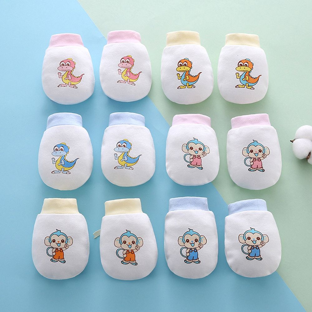 Product Baby Care Infant Newborn Baby Gloves Anti Scratch Mittens Drawstring