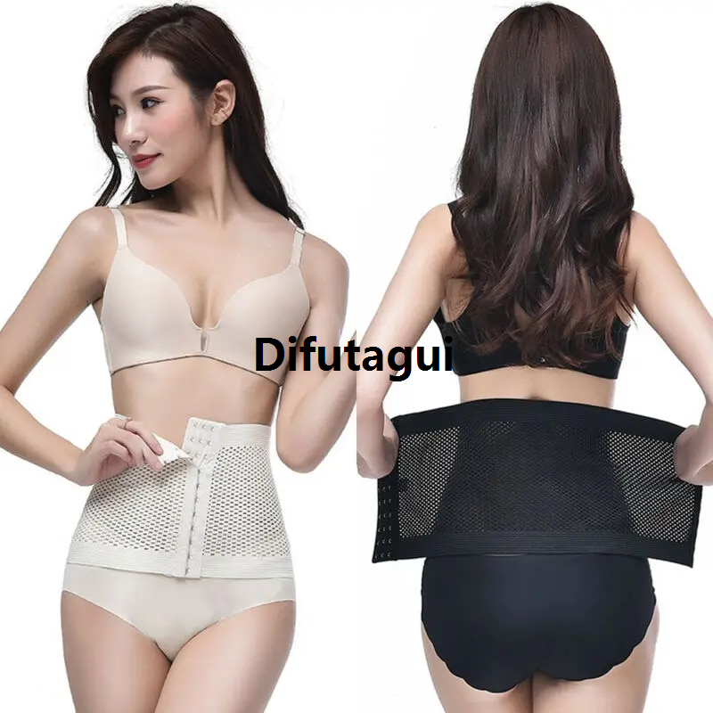 Difutagui 【The road to happiness Store||n】New 2020 Women Waist Trainer Cincher Profesional Slim Body Shaper Elastic Soft Breathable Control Corset