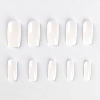 Fake nails -100 Pcs Fake Transparent Nails E Bazzar