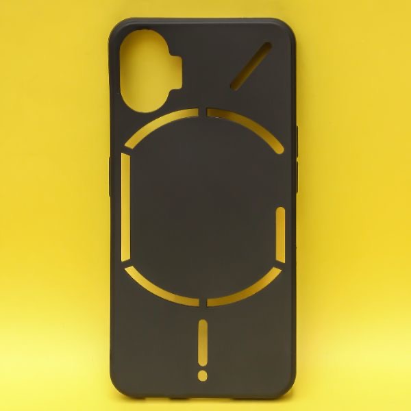 Nothing Phone 2 Soft Silicone Cover with Internal Fur - Slim and Protective