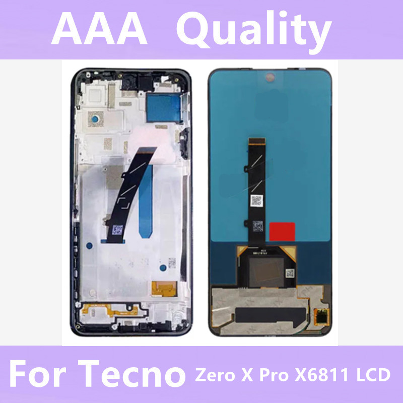 100% Test TFT/AMOLED For Infinix Zero X Pro X6811 LCD Screen Touch Digitizer Assembly For Infinix Zero X X6811B LCD Replacement