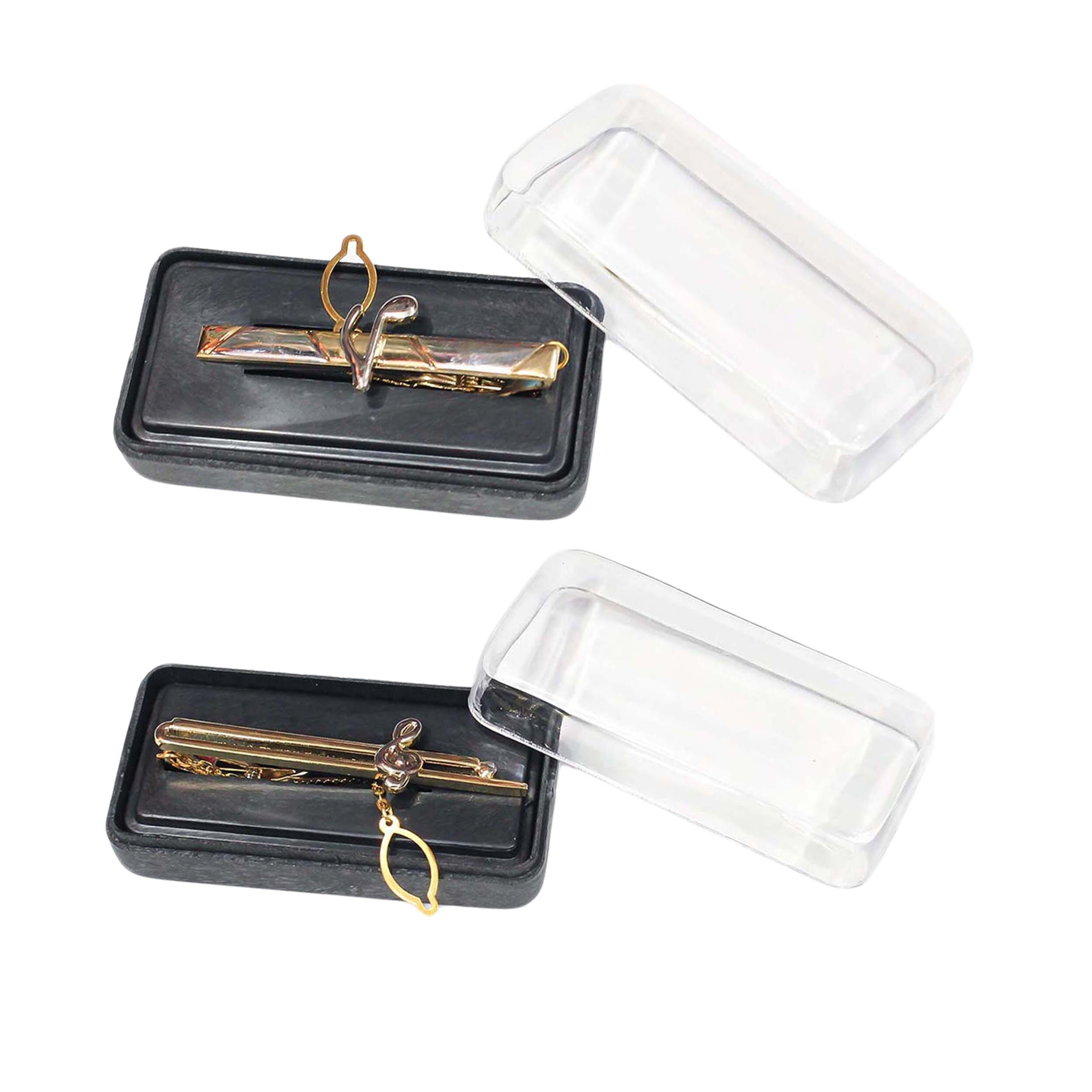 2 Piece Golden Music Logo Designed Tie Pin