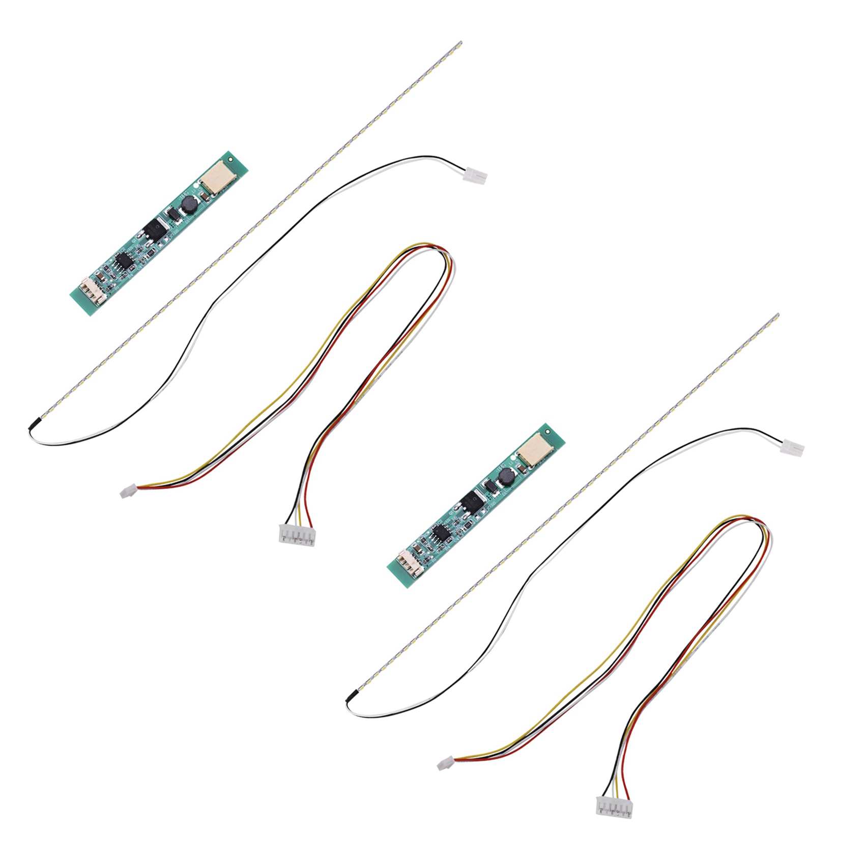 FORIDE 2X 290mm 57LED Backlight Strip Kit,Update Laptop Monitor Dimmable Tools Accessories for 14 Inch Laptop
