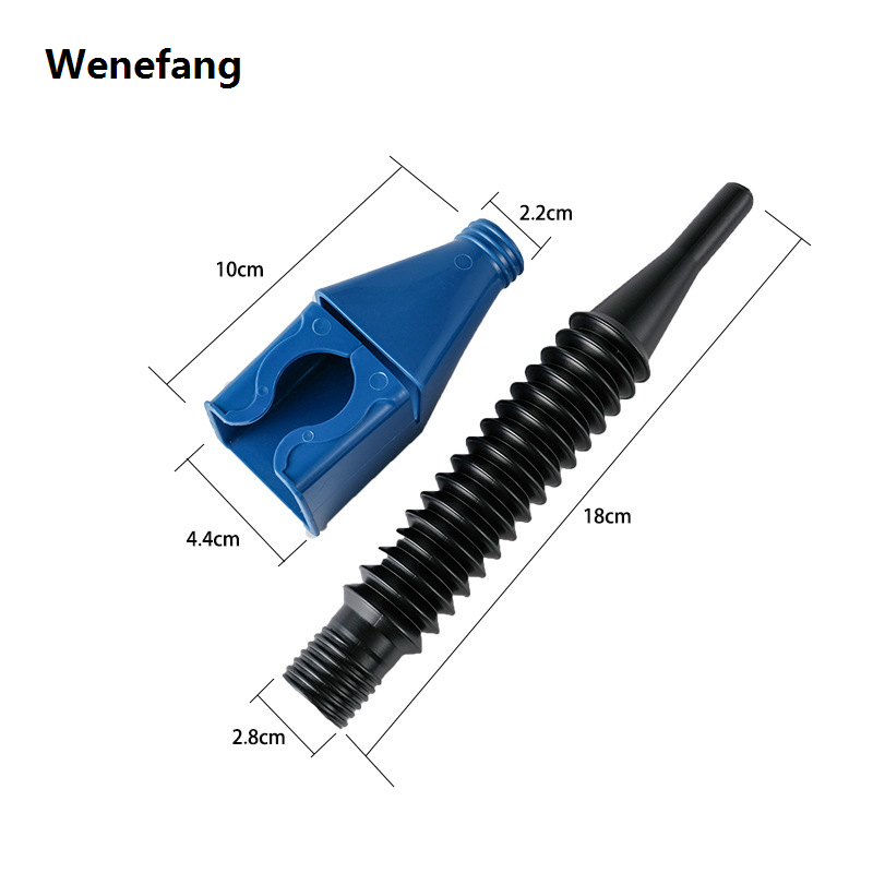 Wenefang Plastic Car Motorcycle Refueling Gasoline Engine Oil Funnel 2025 Filter Conveying Tool Oil Change Funnel Accessories