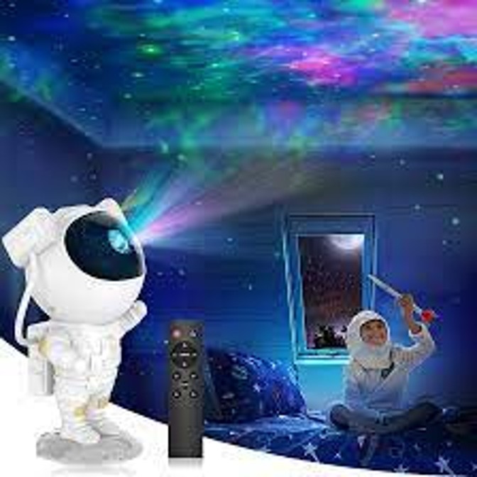 Astronaut LED Projector Night Light Star Galaxy Nebula Night Lamp Room Decor Table Lamp By khopotraders