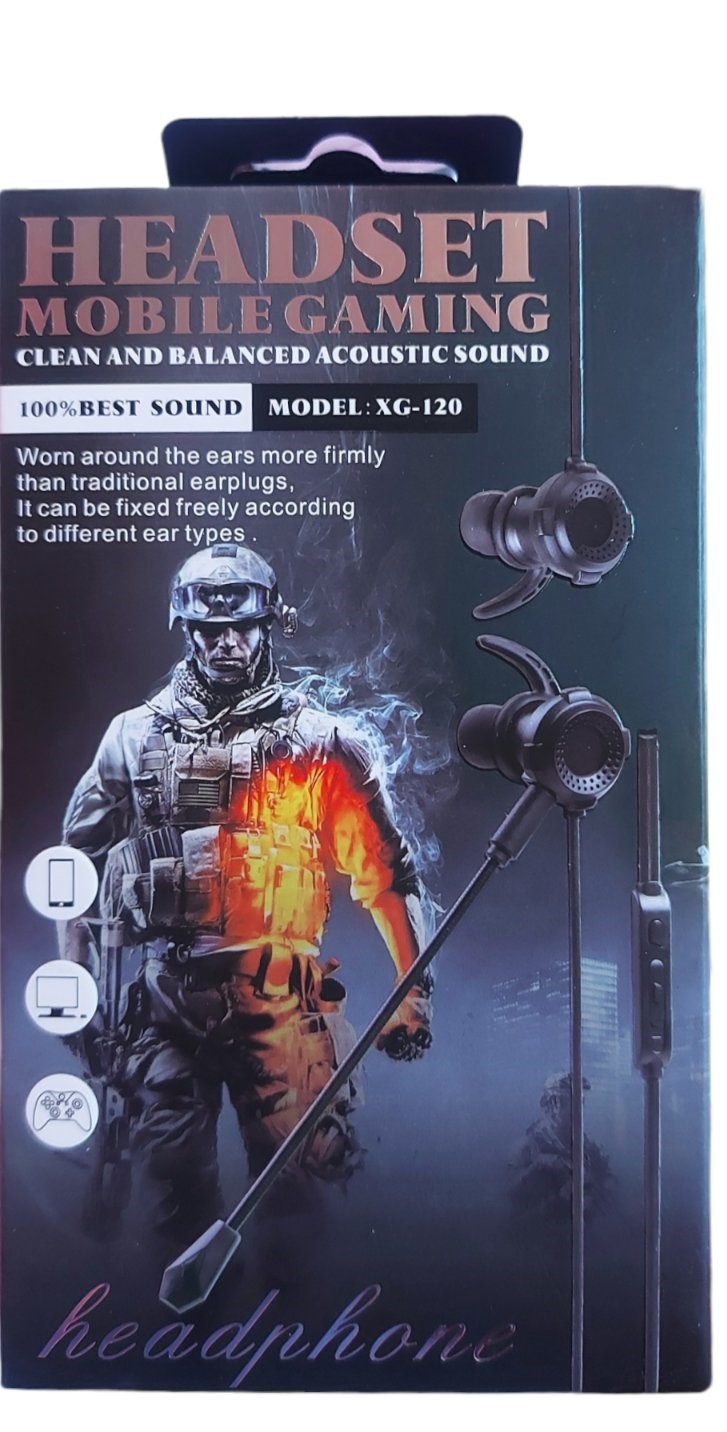 Gaming Headset Xg-120 For Pubg Mobile