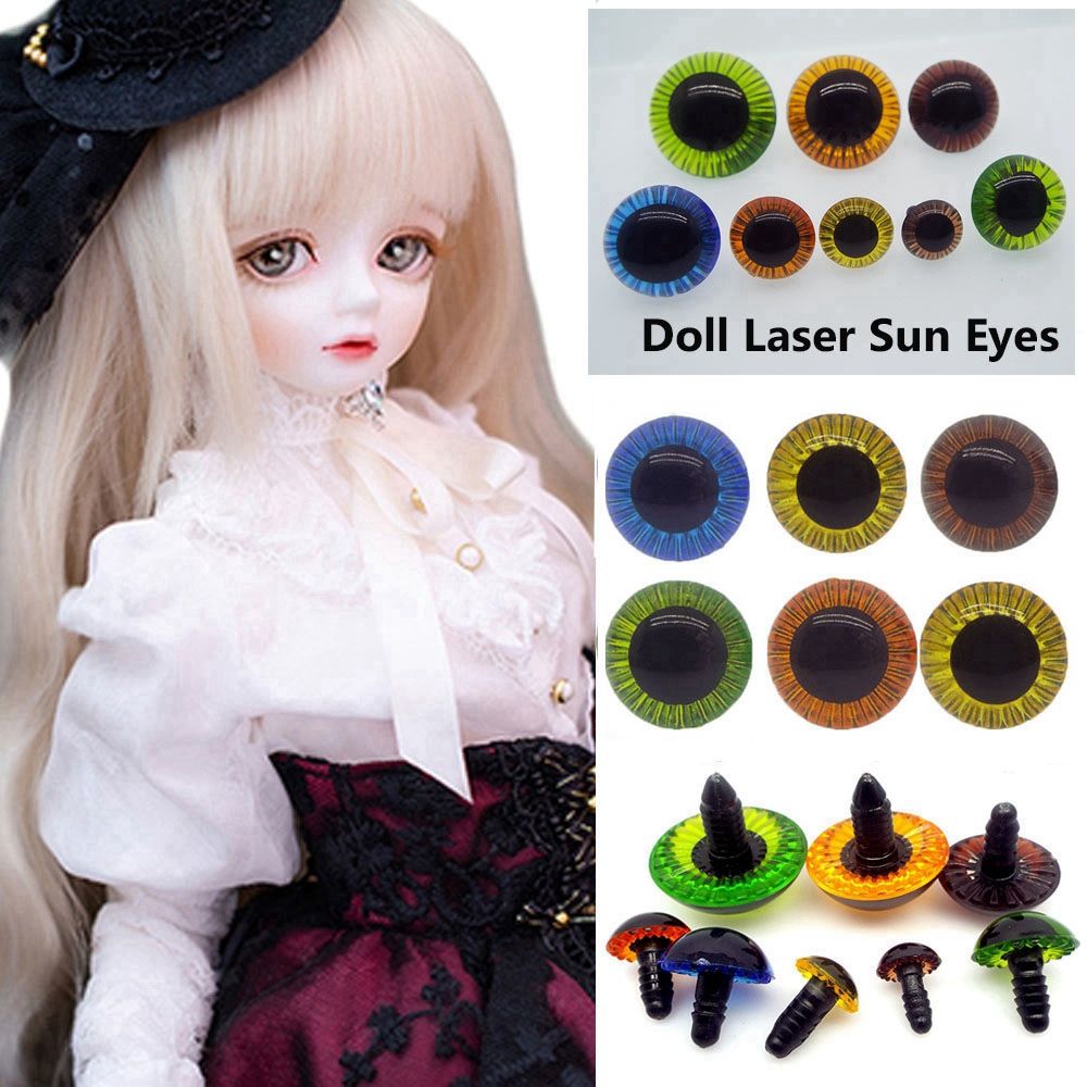 10pcs/5 pairs High Quality Accessories DIY Eyeball Doll Making Crafts Safety Animal Toy Plastic Eyes