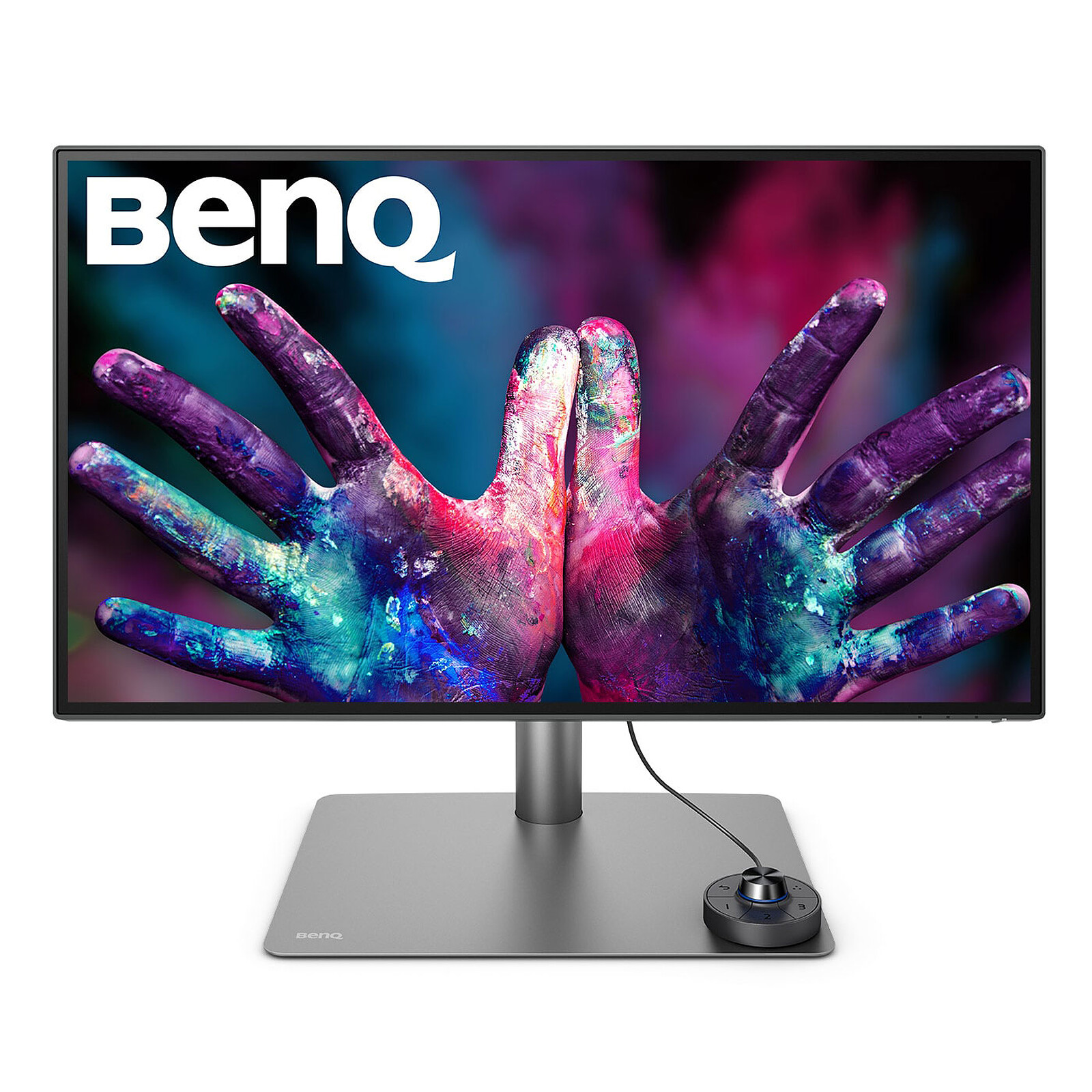 BenQ PD2725U Designer Monitor (27" 4K | 100% sRGB, 95% DCI-P3 | Factory Calibrated | Thunderbolt 3 | Height Adjustment | 90° Rotation)