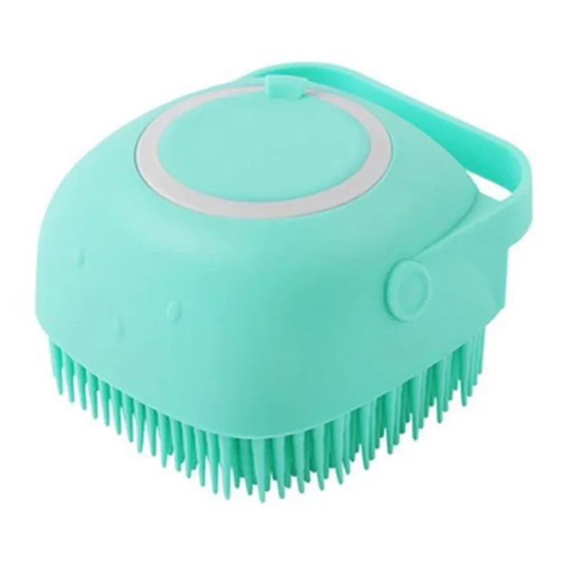 Bathroom Puppy Big Dog Cat Bath Massage Gloves Brush Soft Safety Silicone Pet Accessories for Dogs Cats Tools Mascotas Products Bles Online DZ-10A-26