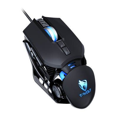 T-Wolf G530 USB Gaming Mouse Macro Definition Luminous Wired Mouse