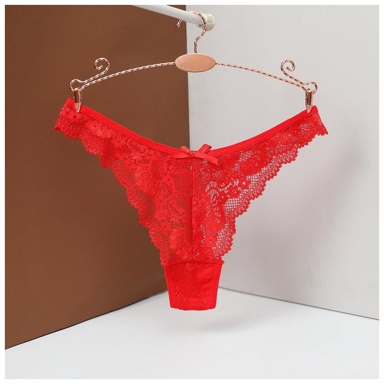 lace Seamless ladies Bikini thong Panty .