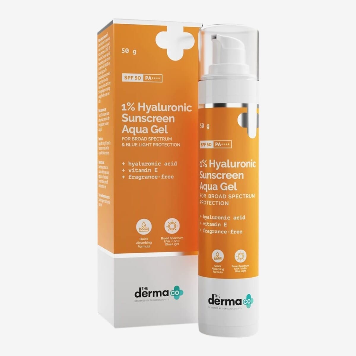 The Derma Co Ultra Matte Sunscreen Gel with SPF 60 PA+++ - 50 gm