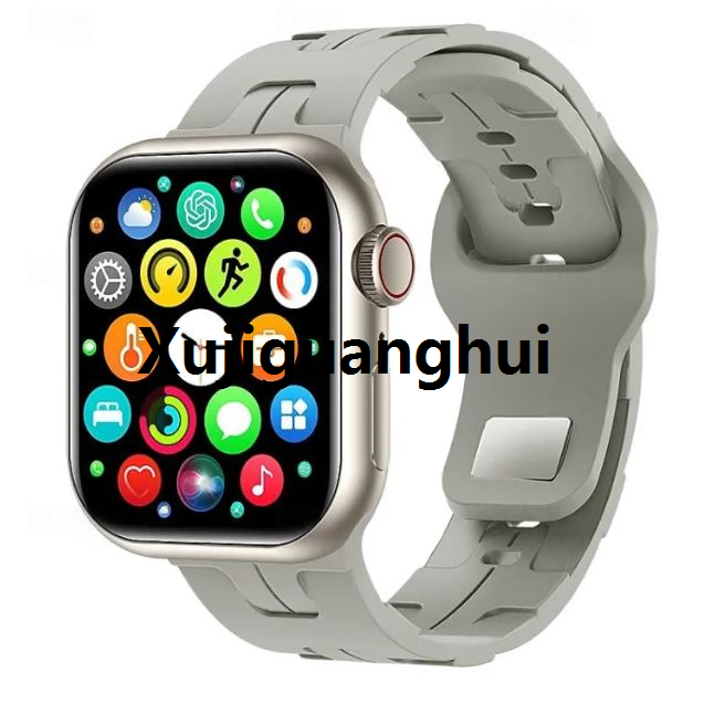 Xujiguanghui HK9 mini Smart Watch 1.75 inch Smartwatch Fitness Running Watch Bluetooth ECG+PPG Pedometer Call Reminder Compatible with Android iOS Kid's Women Long Standby Hands-Free Calls Waterproof IP68 36mm