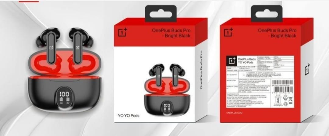 Yo Yo Pods,Buds Pro, Bright Color, True Wireless Earbuds With Battary Display