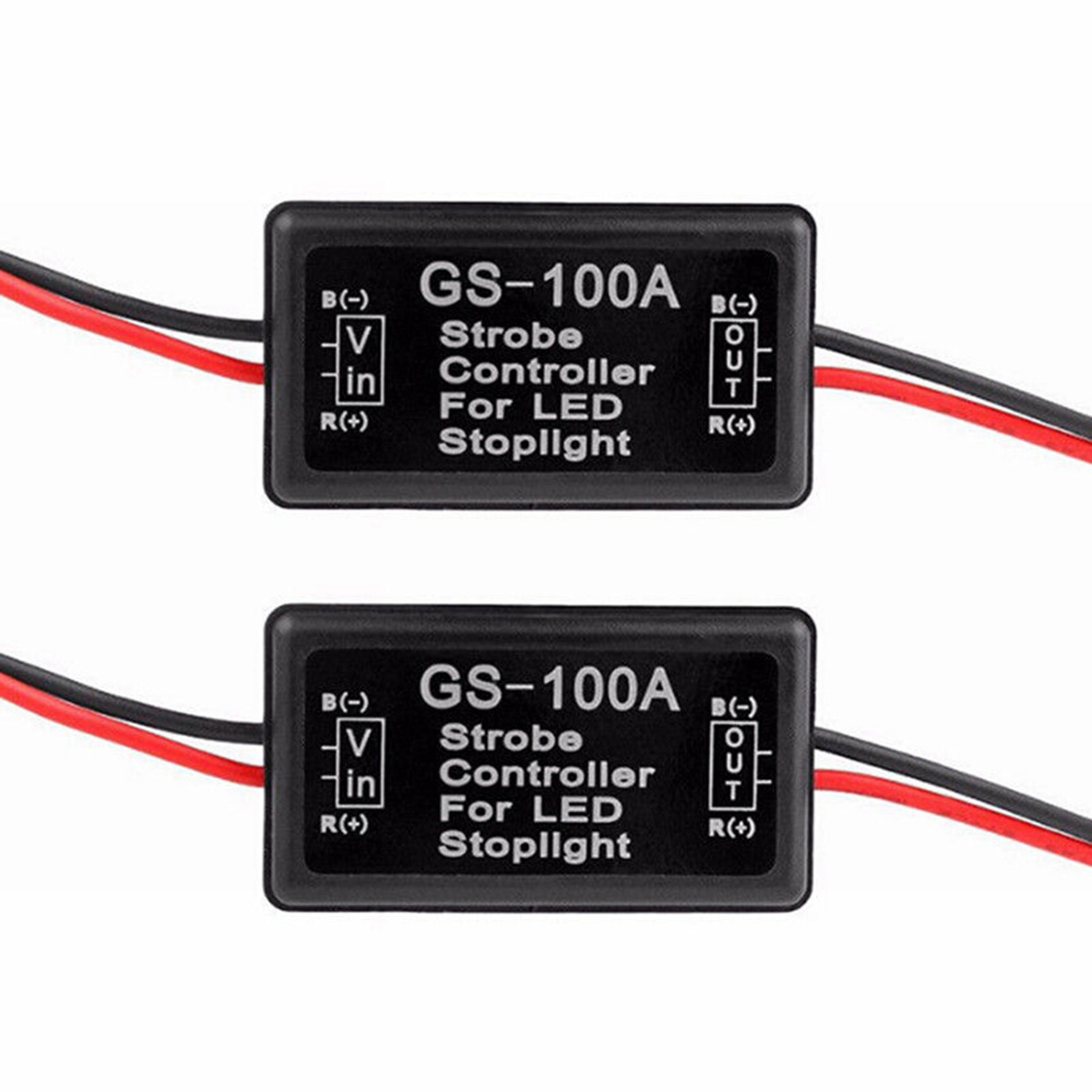 FORIDE 2X Car Gs-100A Led Brake Light Flash Controller