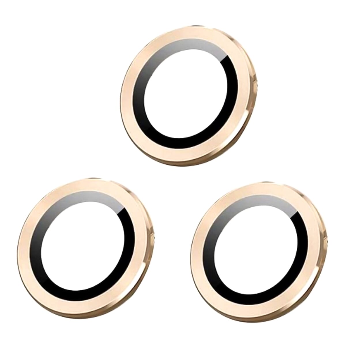 Metallic Ring Glass Camera Protection For Iphone 12 Pro