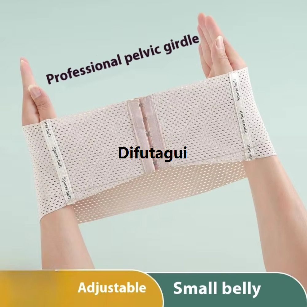 Difutagui With pelvis multifunctional back with belly relief breasted 4 breathable postpartum Bargain price hip training belt shapewear pregnant woman pelvic support yoga