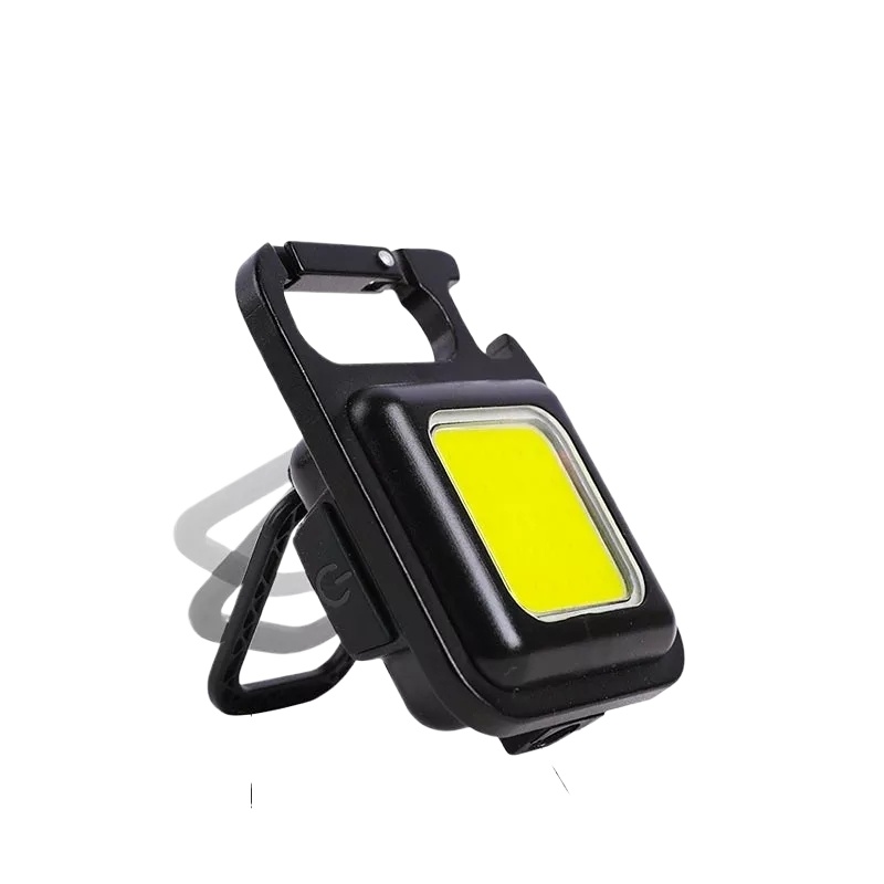 Rechargeable Mini USB Pocket Keychains Outdoor Mini Light LED Flashlight Corkscrew