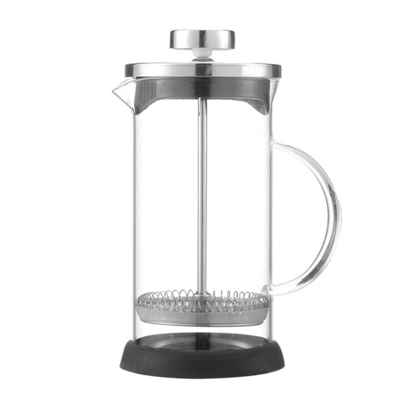 Lazy Glass French Press French Press Coffee Pots Stainless Steel Glass Coffee Maker Accessories