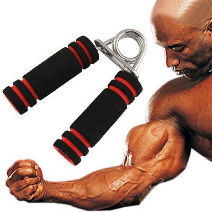Pack Hand Grip Strengthener for Teenagers Elderly, Soft Foam Hand Wrist Power Grip Strength Training Fitness Grips Gym Exerciser Gripper