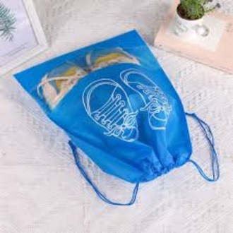 3 PCS Shoes Bag Waterproof Dustproof Travel sky blue