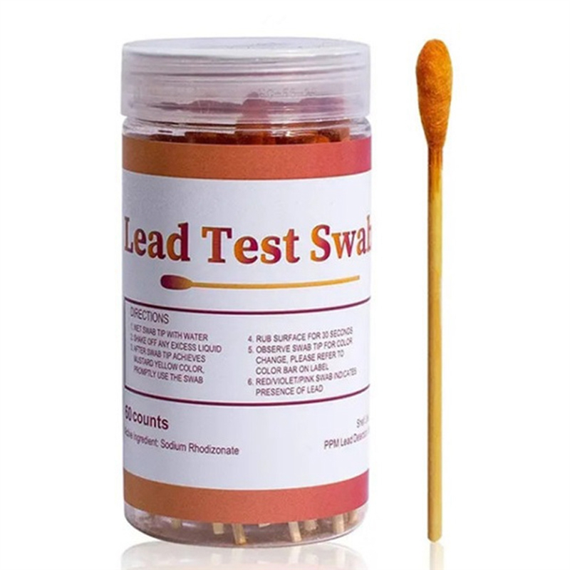 Lead Test Kit Swabs Lead Paint Test Kit for Home Use, Test Results in 30 Second (50PCS)