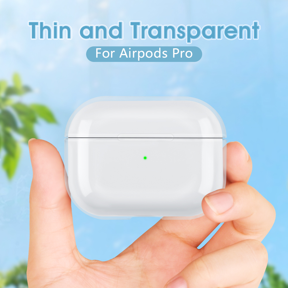 HOT PC Crystal Cute Earphone Case For Apple AirPods Pro 2 Case Silicone Transparent Protective Cover For Airpods 3 2 1 Charging Box