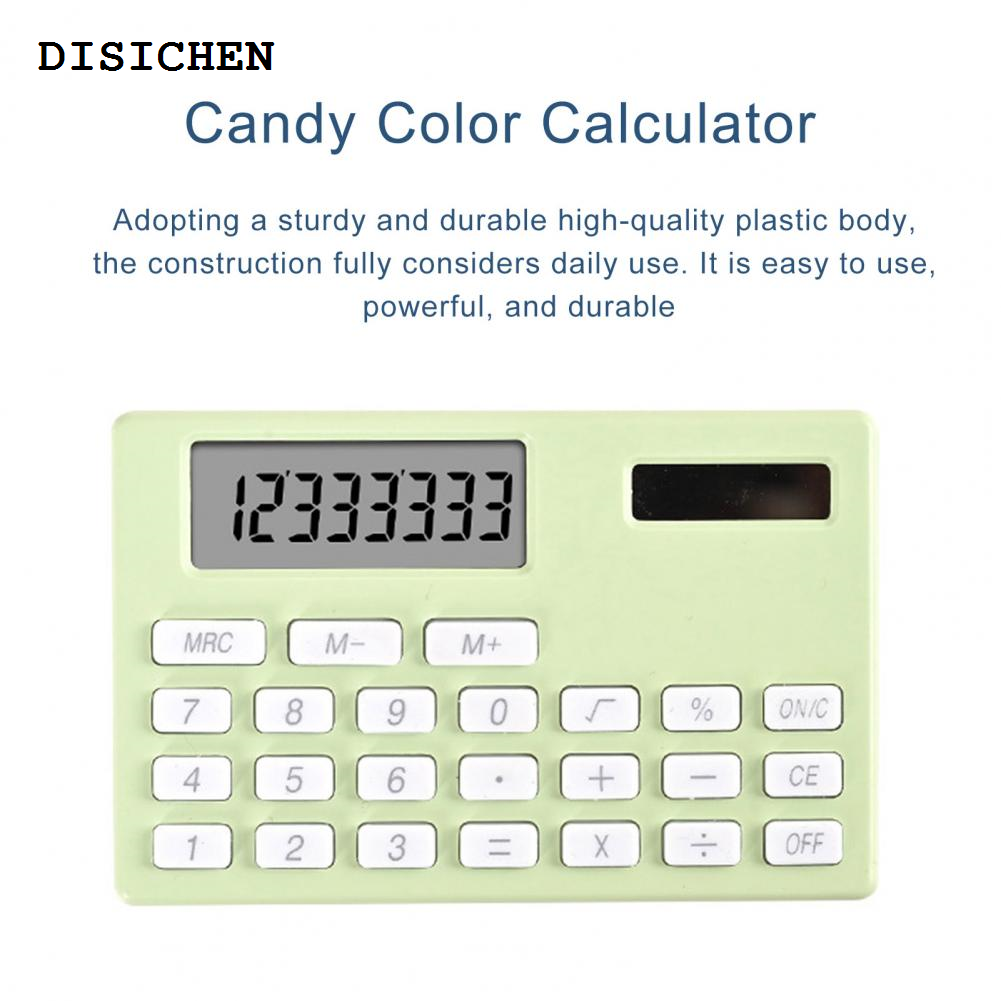 DISICHEN Fashion Efficient Work Calculator Efficient Desktop Calculator with Display for Office Home School Quick Key Response High Sensitivity