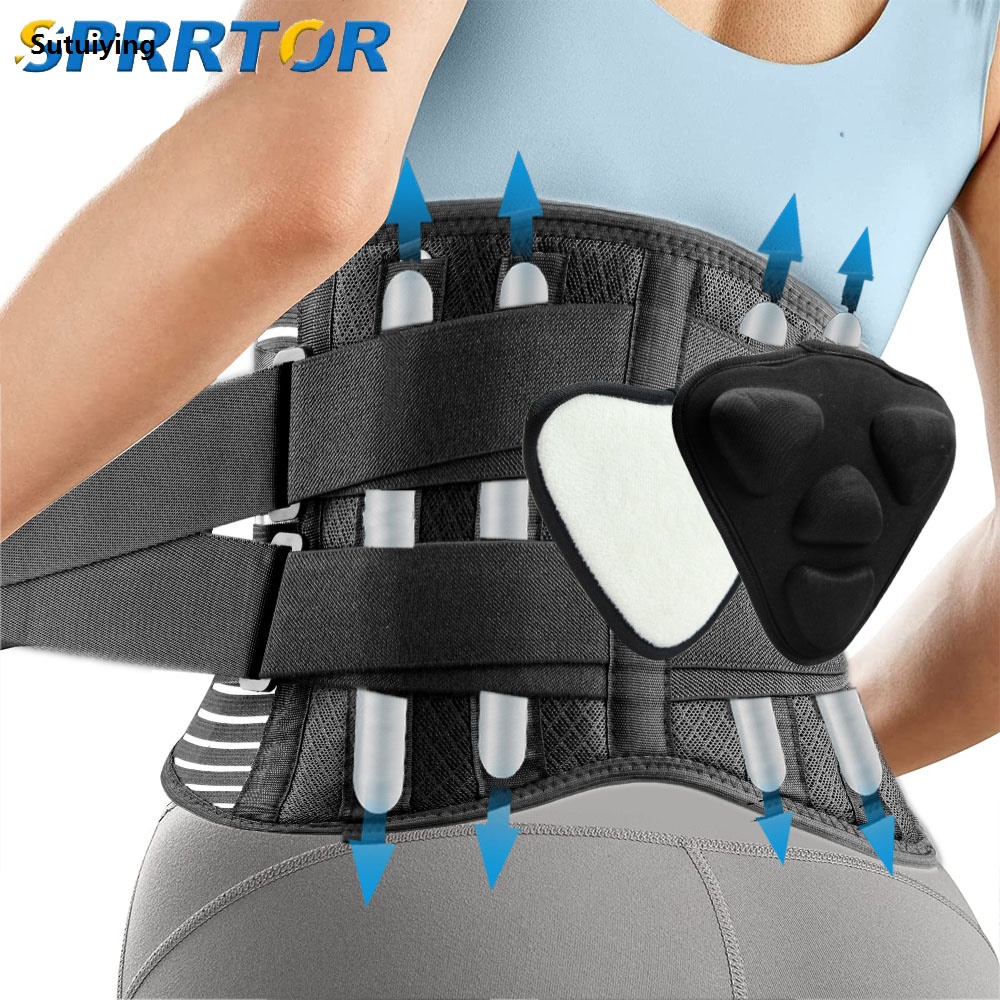 Sutuiying Double Pull Back Lumbar Support Belt Waist Orthopedic Corset Men 2025 New Women Spine Decompression Waist Trainer Brace Back Pain Relief