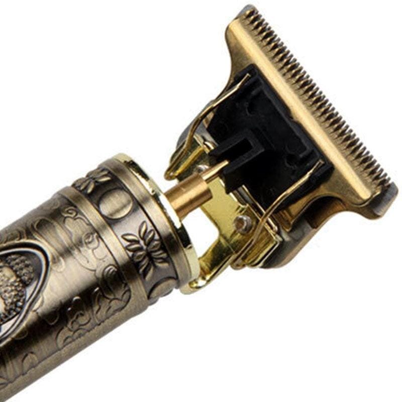 Vintage T9 Electric Hair Cli Professional Hair Trimmer Personalpper Rechargeable Strong Steel Cutting Head