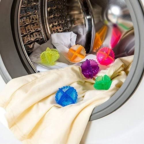 4pcs Reusable Washing Machine Winding Laundry Anti-tangle Balls Washing Laundry Balls