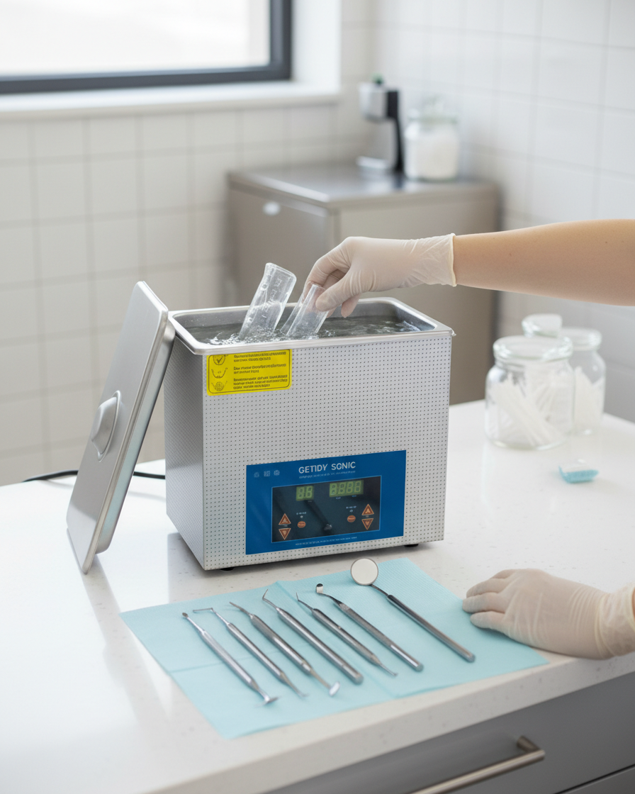 Ultrasonic Cleaner Machine 3L | 3 L Getidy Ultrasonic Cleaner