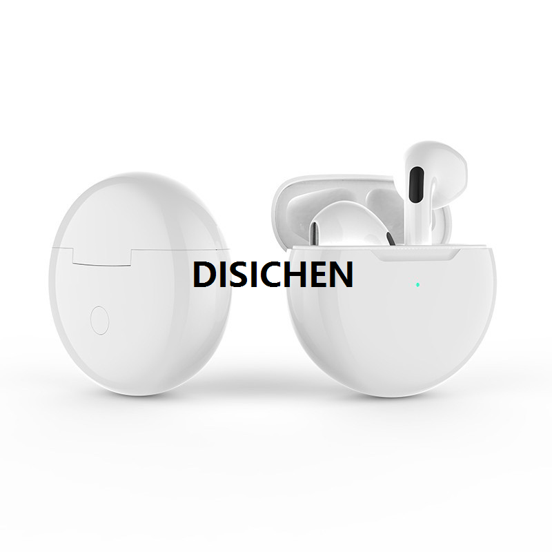 DISICHEN Air Pro 6 TWS Wireless Bluetooth Earphones Mini Pods Earbuds EarPods Headset For All Phones New style