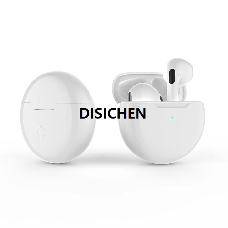 DISICHEN Air Pro 6 TWS Wireless Bluetooth Earphones Mini Pods Earbuds EarPods Headset For All Phones New style