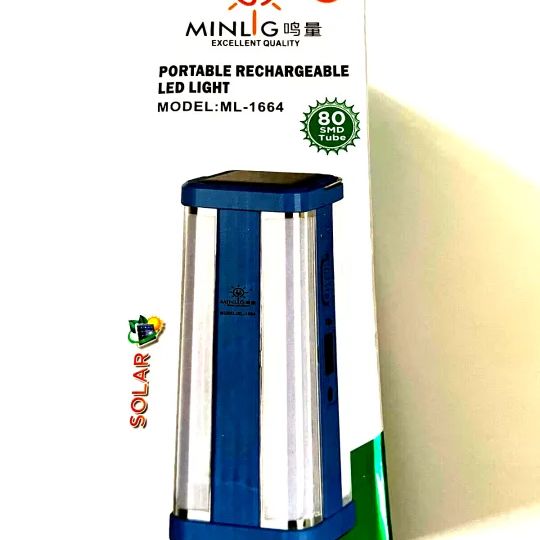 Portable Rechargeable LED Light Emergency Latern Solar