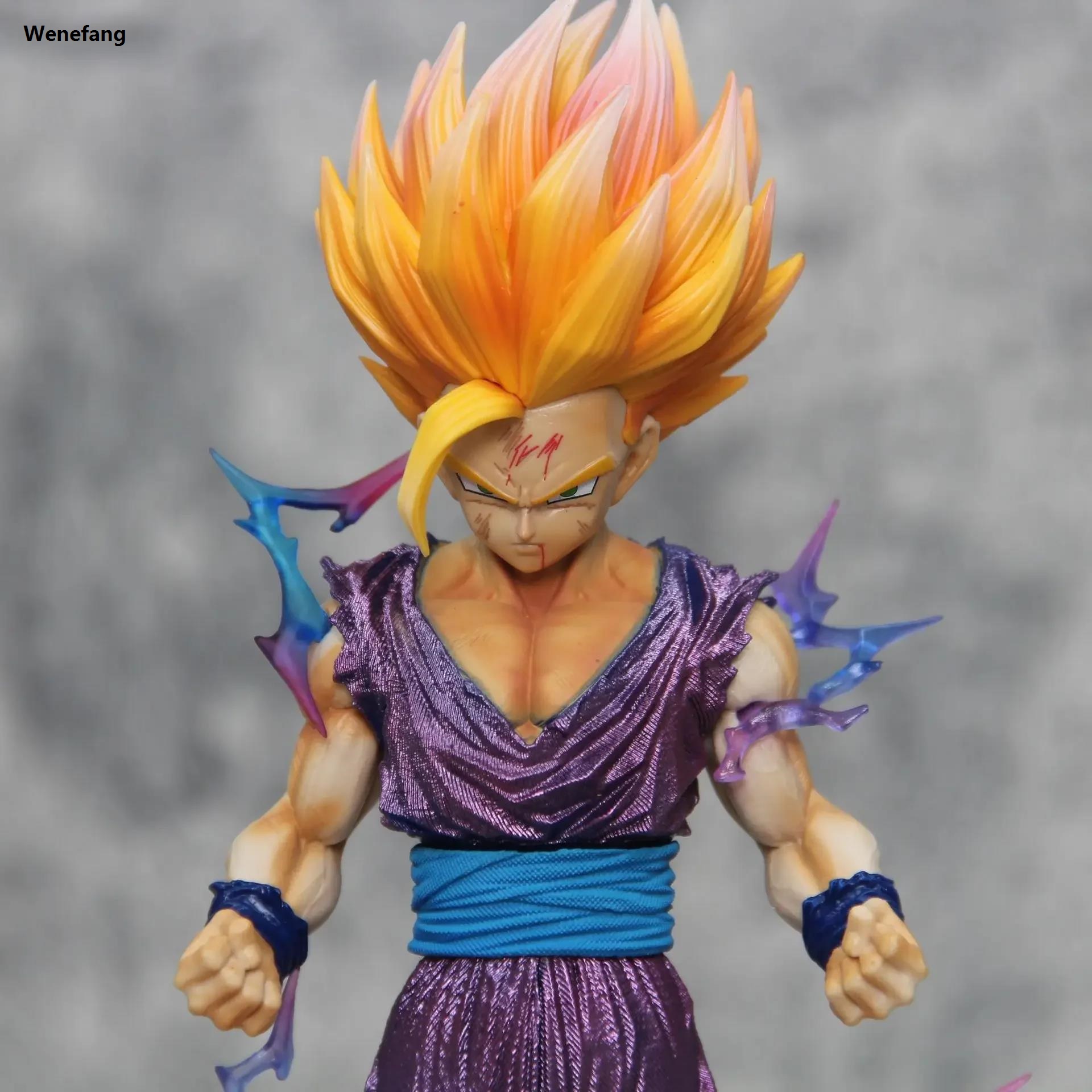 Wenefang Hot Gohan Figure Dragon Ball Z Figure Model Super Saiyan Gohan Hot Selling Action Figure Anime Dragon Ball Collection Ornament Gift