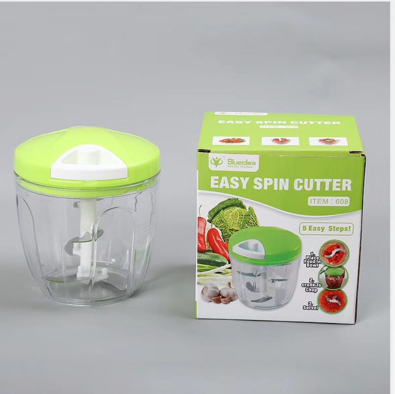 Easy Spin Cutter, Multi-Functional Manual Food Chopper