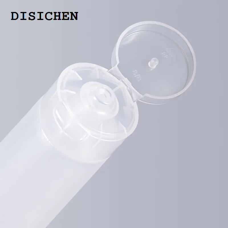 Difutagui 10pcs/lot 5ml 10ml 15ml 20ml 30ml 50ml 100ml Empty Plastic Squeeze New Tubes Flip Screw Cap Refillable Bottle Lotion Containers